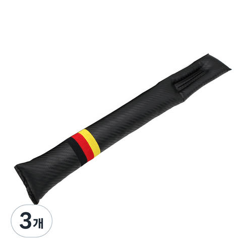 엠노블 차량용 카본룩 틈새쿠션, 카본룩 + 독일, 3개