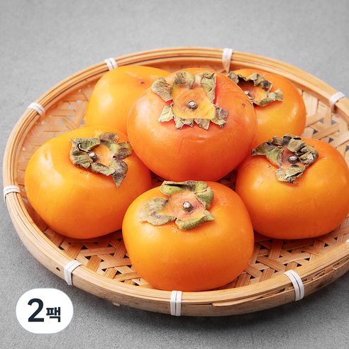 새벽경매 부드러운 반시 감, 700g(5~6입), 2팩