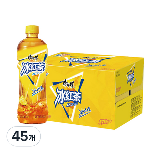 캉스푸 빙홍차 아이스티, 500ml, 45개