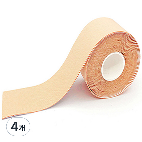 재니홈 볼륨업 잘라쓰는 니플패치 스킨 5cm x 5m, 4개