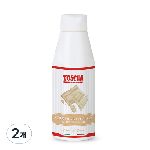 토스키 화이트 초콜렛 소스, 200g, 2개