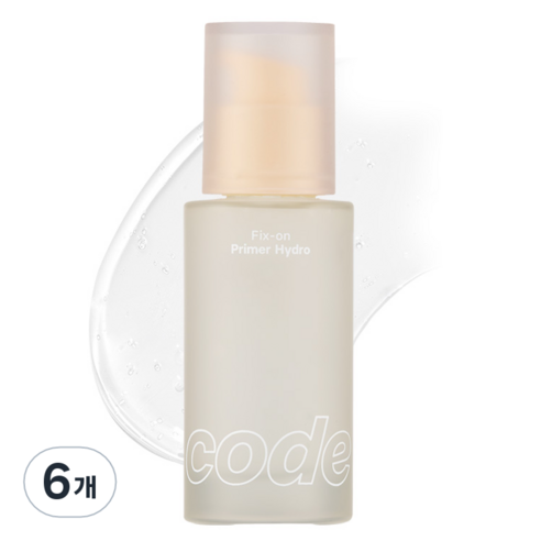 코드글로컬러 픽스온 프라이머 하이드로 30ml, 6개