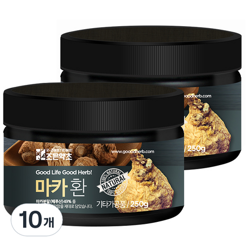 조은약초 프리미엄 마카환, 10개, 250g
