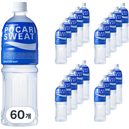 포카리스웨트, 900ml, 60개