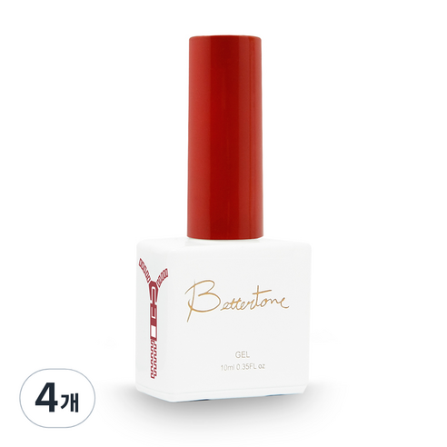 아이빛 베러톤 필 오프 베이스 젤 10ml, 투명, 4개