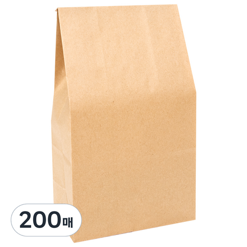 좋은기븐 종이봉투 소, 크라프트, 200매