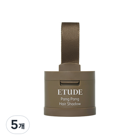 에뛰드 팡팡 헤어 섀도우 3.5g, 02 라이트브라운, 5개