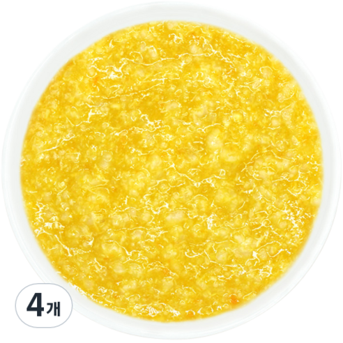 짱죽 유아용 실온 이유식 중기1, 160g, 4개, 치킨단호박죽