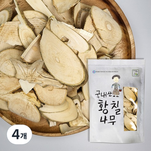 월드블링 자연산 황칠나무, 300g, 4개