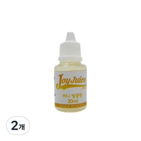 아로마조이 조이쥬스 슬라임 향료 30ml, 2개, 허니벌꿀