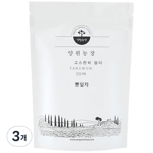 뽕잎차, 1.2g, 50개입, 3개