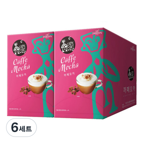 쟈뎅 까페모리 까페모카, 22g, 12개입, 6개
