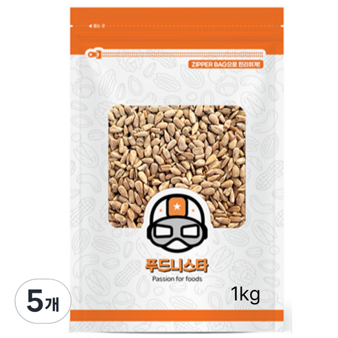 푸드니스타 해바라기씨, 5개, 1kg