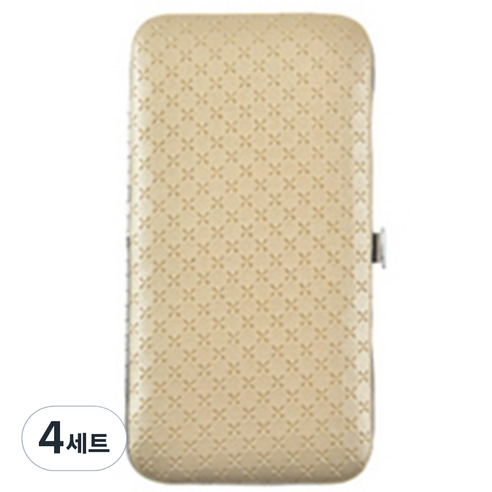 마켓A 네일케어 손톱깎이 19종 세트, 4세트, 베이지