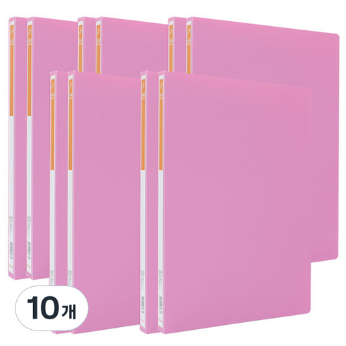 드림 PP 레버화일 A4 2p, 분홍, 10개
