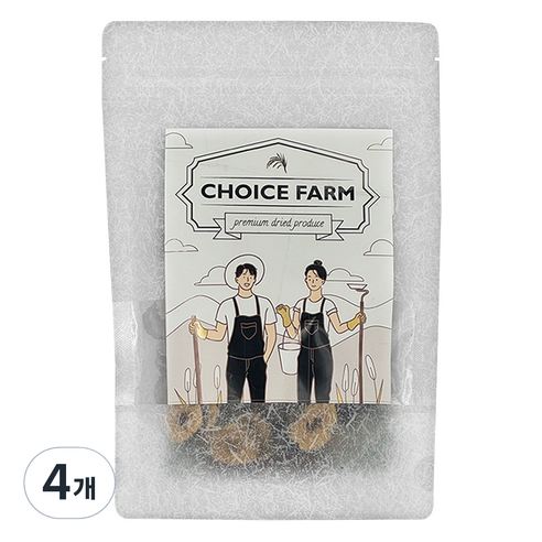 초이스팜 건대추칩, 60g, 4개