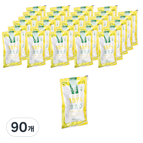 착한톡톡 100% 호박즙, 90개, 100ml