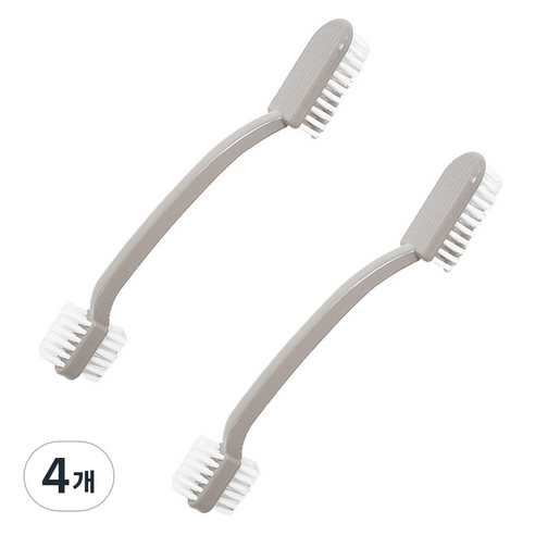 크린메이트 양면 운동화솔, 랜덤발송, 4개