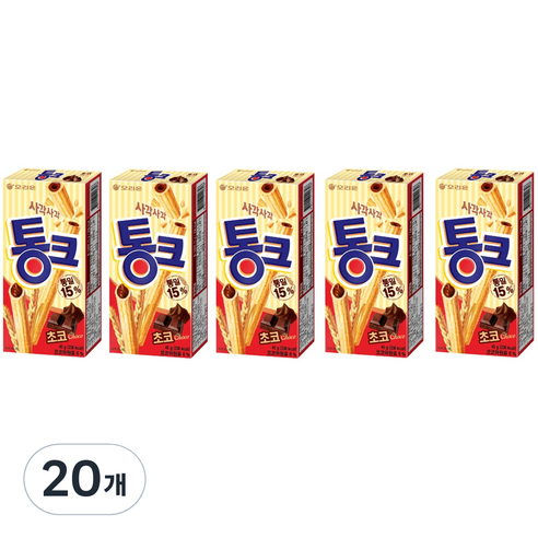 오리온 통크, 45g, 20개