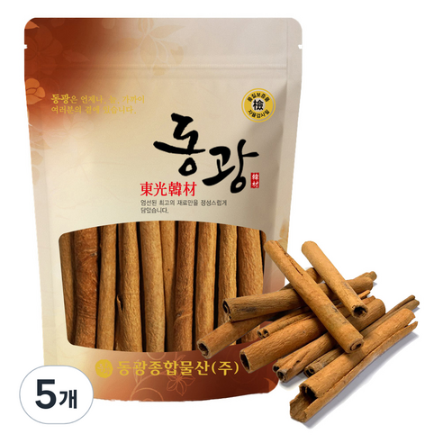 동광종합물산 시나몬 스틱, 600g, 5개
