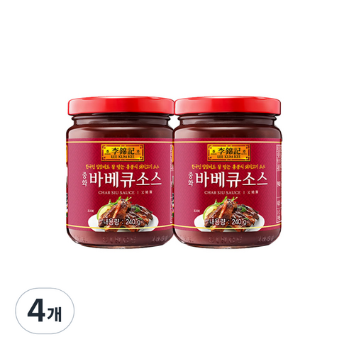 이금기 중화 바베큐 소스, 240g, 4개