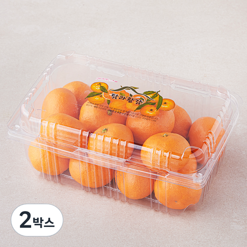 탐라황감 당도선별 10brix 감귤, 1.5kg(로열과), 2박스