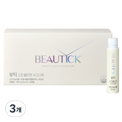 뷰틱 스킨콜라겐 시그니쳐 28p, 3개