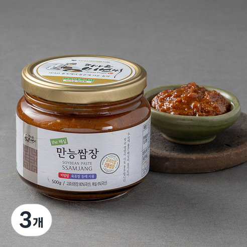 피아골미선씨 만능쌈장, 500g, 3개