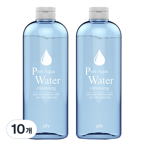 시투와이 퓨어 아쿠아 클렌징 워터, 600ml, 10개