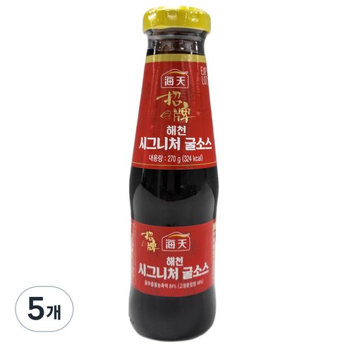 해천 시그니처 굴소스, 270g, 5개