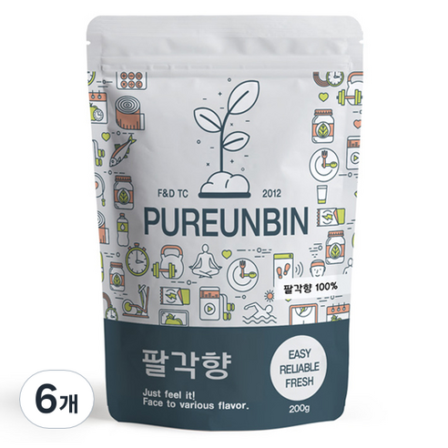 푸른빈 팔각향, 200g, 6개