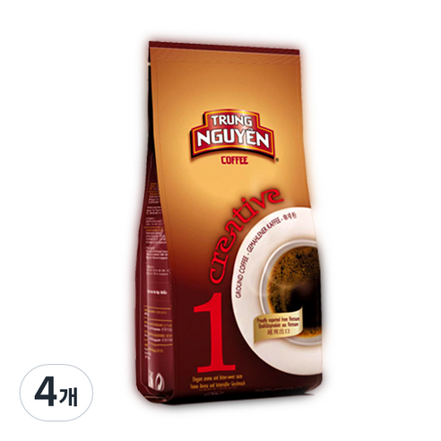 쭝웬 G7 크리에이티브1 250g, 분쇄, 4개