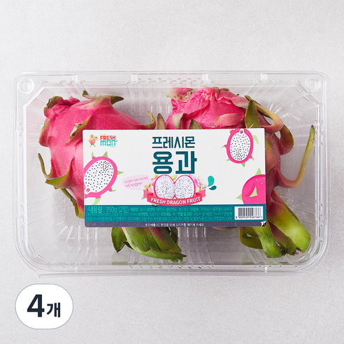 프레시몬 용과 2개입, 4개, 950g