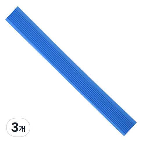 디트리 두꺼운 미끄럼 방지 테이프 길이 1m x 폭 5cm 블루, 3개