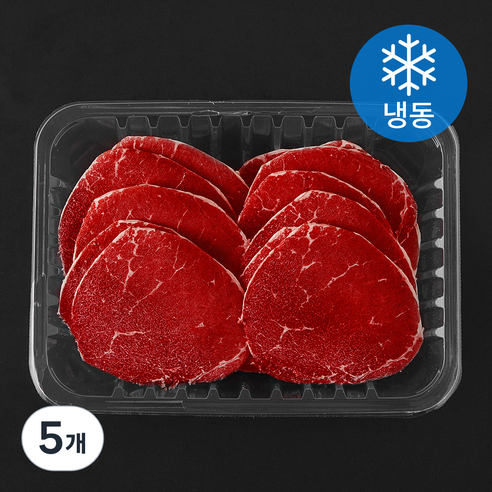 미국산 우홍두깨 슬라이스 (냉동), 5개, 500g