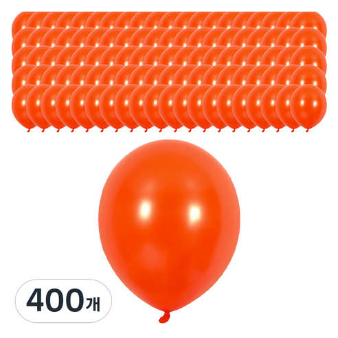 EUMES 이벤트 풍선 일반, 오렌지, 400개