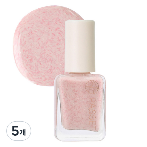 파셋 셀럽 네일컬러 폴리쉬 매니큐어, 85 앙고라로즈베이지, 7ml, 5개