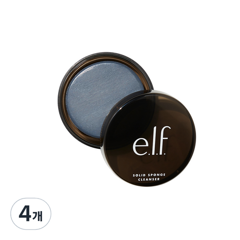 elf 브러쉬 퍼프 클렌저, 44.23g, 4개