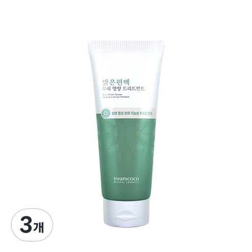 스와니코코 맑은편백 두피 영양 트리트먼트, 200g, 3개