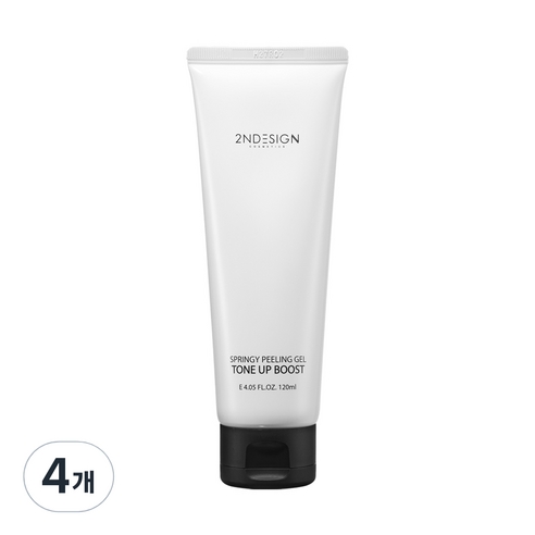 세컨디자인 스프링이 필링젤 톤업 부스트, 120ml, 4개