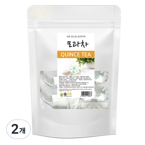 숲으로허브 모과차 삼각티백, 1g, 100개입, 2개