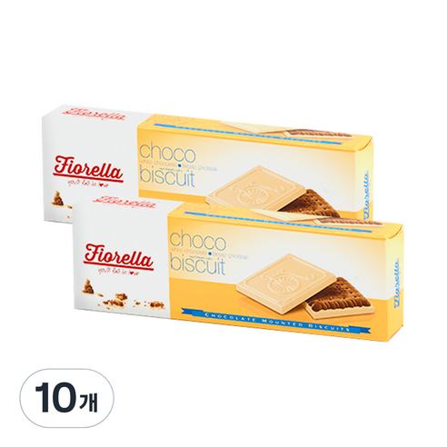 피오렐라 화이트초콜릿 비스킷, 68g, 10개