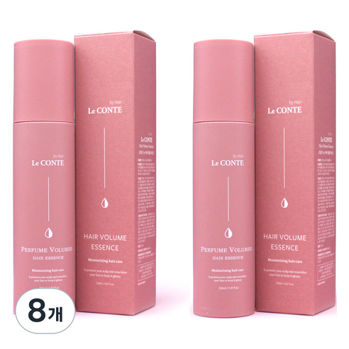 르꽁뜨바이헤어 두피 탈모케어 다시마 퍼퓸 볼류머, 150ml, 8개