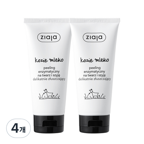 지아자 산양유 필링 로션, 75ml, 4개