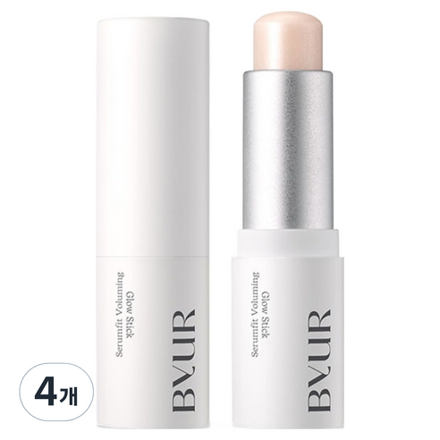 바이유어 세럼핏 볼류밍 글로우 스틱 3.8g, 클리어, 4개