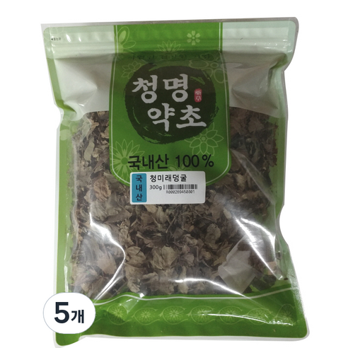 청명약초 청미래덩굴 국내차, 300g, 5개