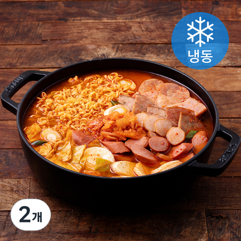 THE푸짐한 햄마니 부대찌개 (냉동), 1kg, 2개