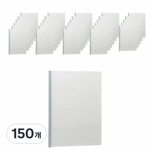 둥근쫄대화일 6mm, 반투명, 150개