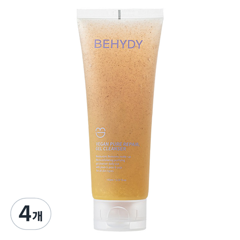 비히디 퓨어 리페어 젤클렌져, 4개, 150ml
