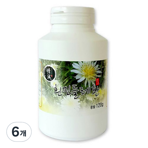 양원농장 흰민들레환, 6개, 120g